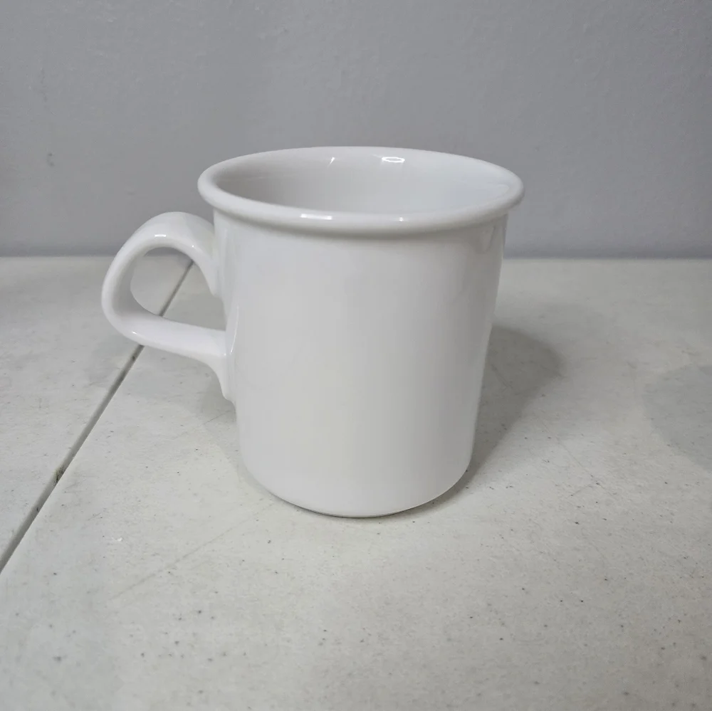 Dansk Cafe Blanc White Mug Coffee Tea Cup Excellent - Picture 2 of 4